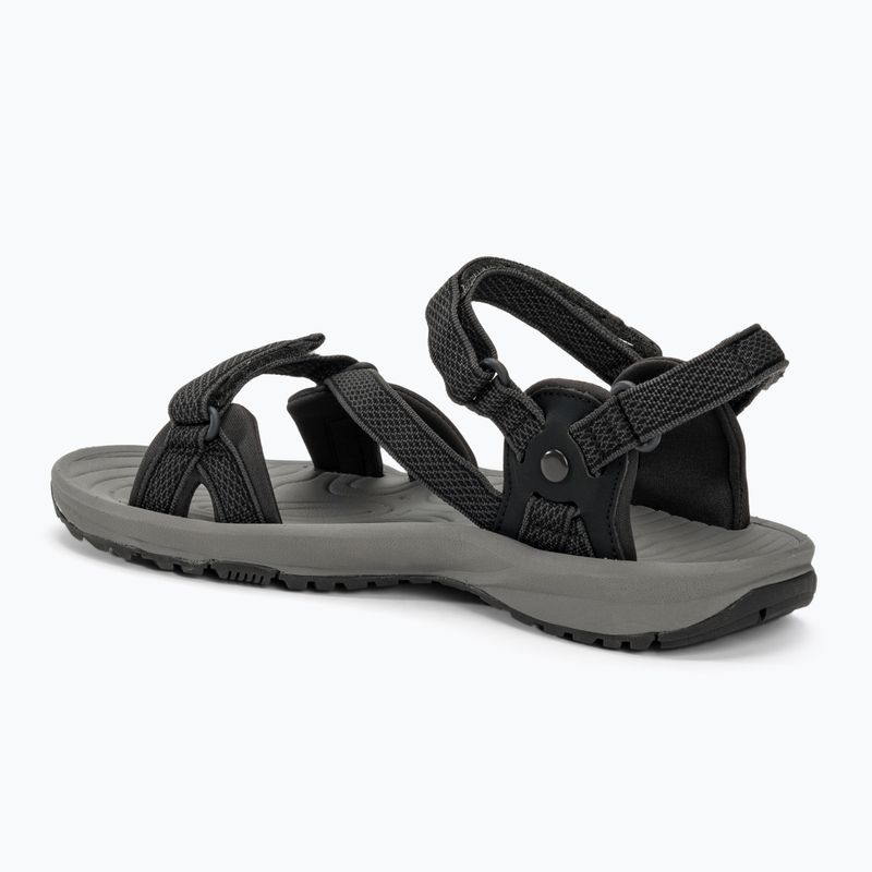 Jack Wolfskin Lakewood Ride fekete női szandál  3