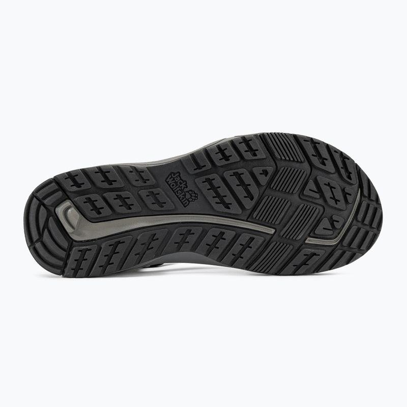 Jack Wolfskin Lakewood Ride fekete női szandál  4