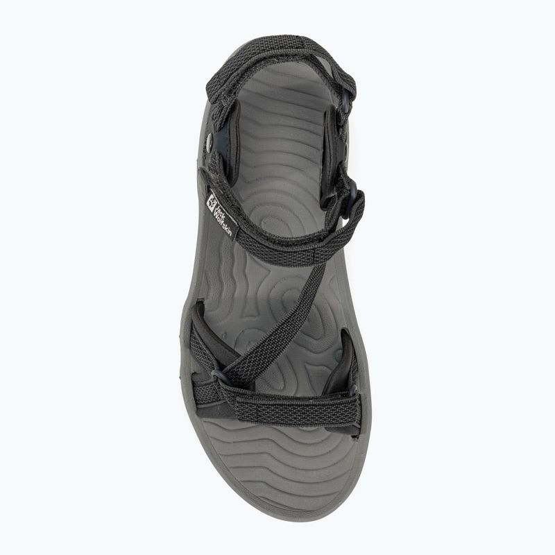 Jack Wolfskin Lakewood Ride fekete női szandál  5