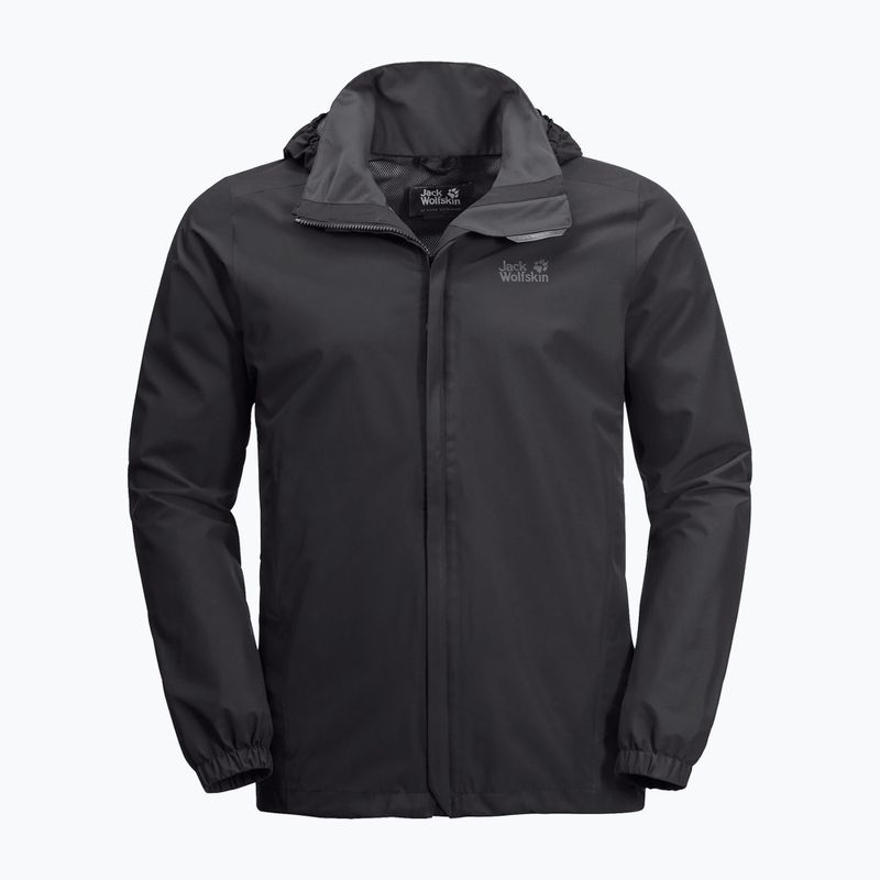 Jack Wolfskin férfi Stormy Point esőkabát fekete 1111141_6000_002