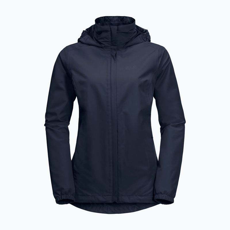 Jack Wolfskin Stormy Point esőkabát sötétkék 1111201 4