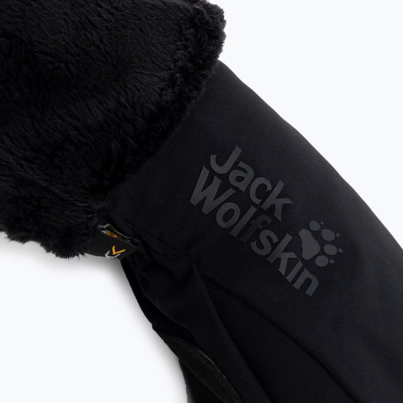 Jack Wolfskin női trekking kesztyű Stormlock Highloft fekete 1907831_6000_004 4