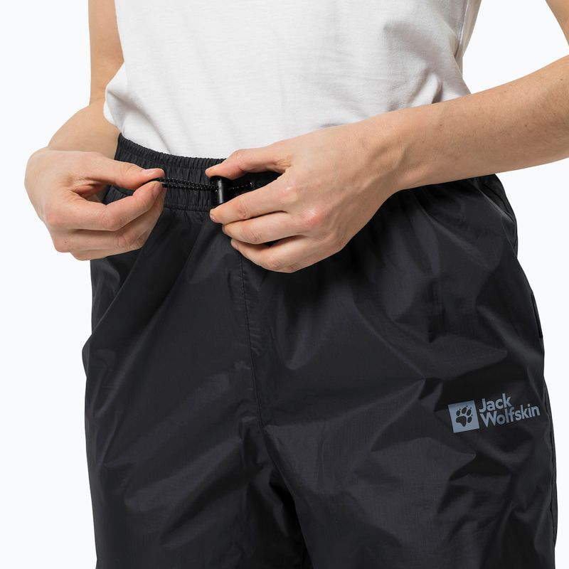 Jack Wolfskin Rainy Day softshell nadrág fekete 1112741 3