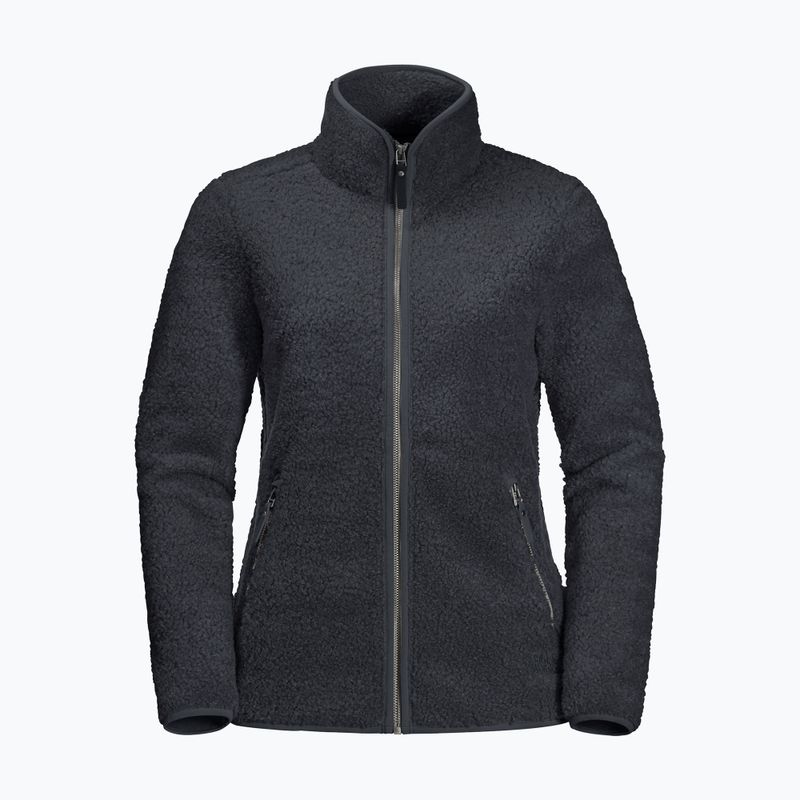 Jack Wolfskin női fleece pulóver High Cloud szürke 1708731 8
