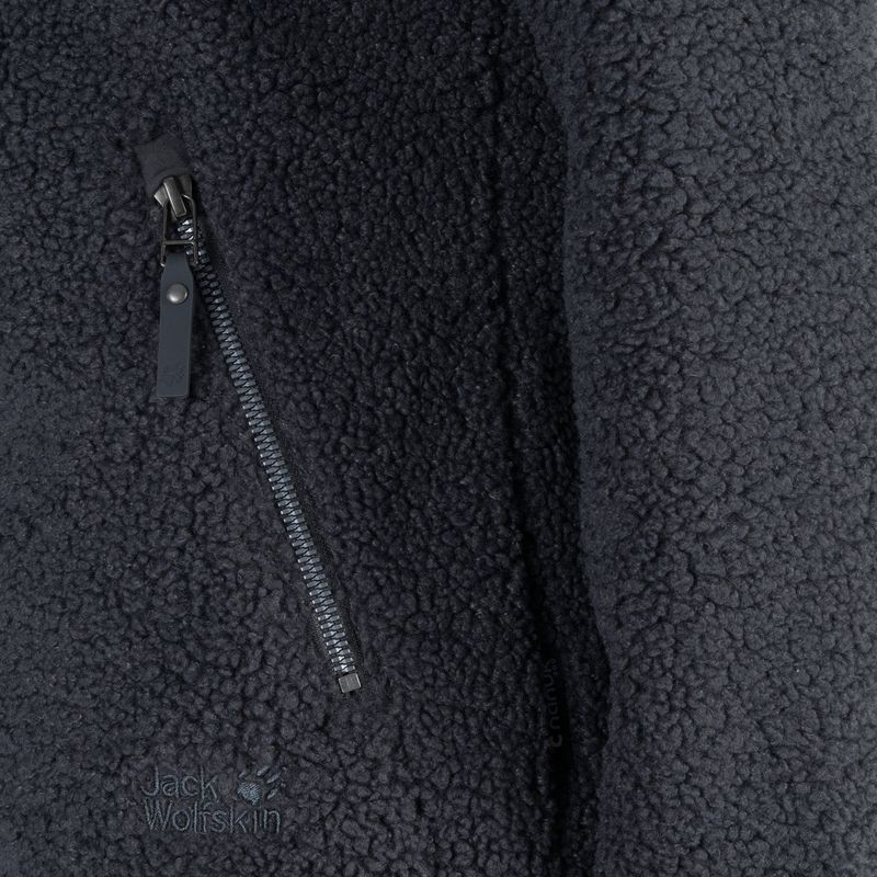 Jack Wolfskin női fleece pulóver High Cloud szürke 1708731 4
