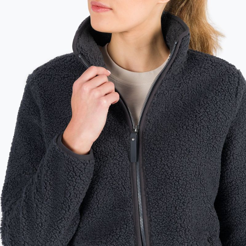Jack Wolfskin női fleece pulóver High Cloud szürke 1708731 6