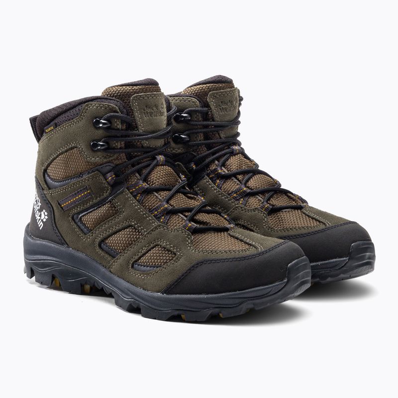 Jack Wolfskin férfi túrabakancs Vojo 3 Texapore Mid barna 4042461 5