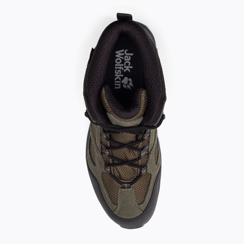 Jack Wolfskin férfi túrabakancs Vojo 3 Texapore Mid barna 4042461 6