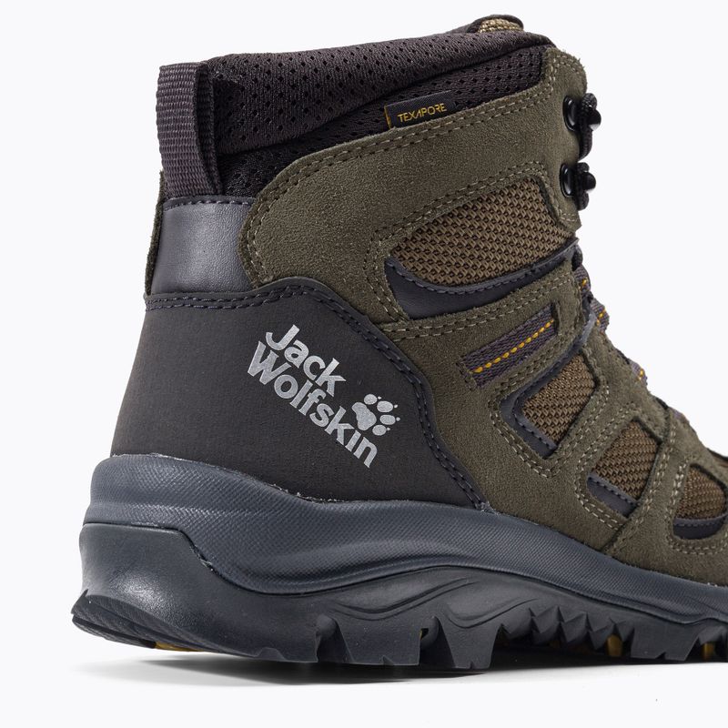 Jack Wolfskin férfi túrabakancs Vojo 3 Texapore Mid barna 4042461 8