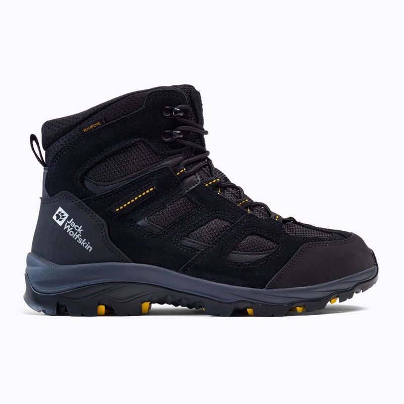 Jack Wolfskin férfi túrabakancs Vojo 3 Texapore Mid fekete 4042461 2
