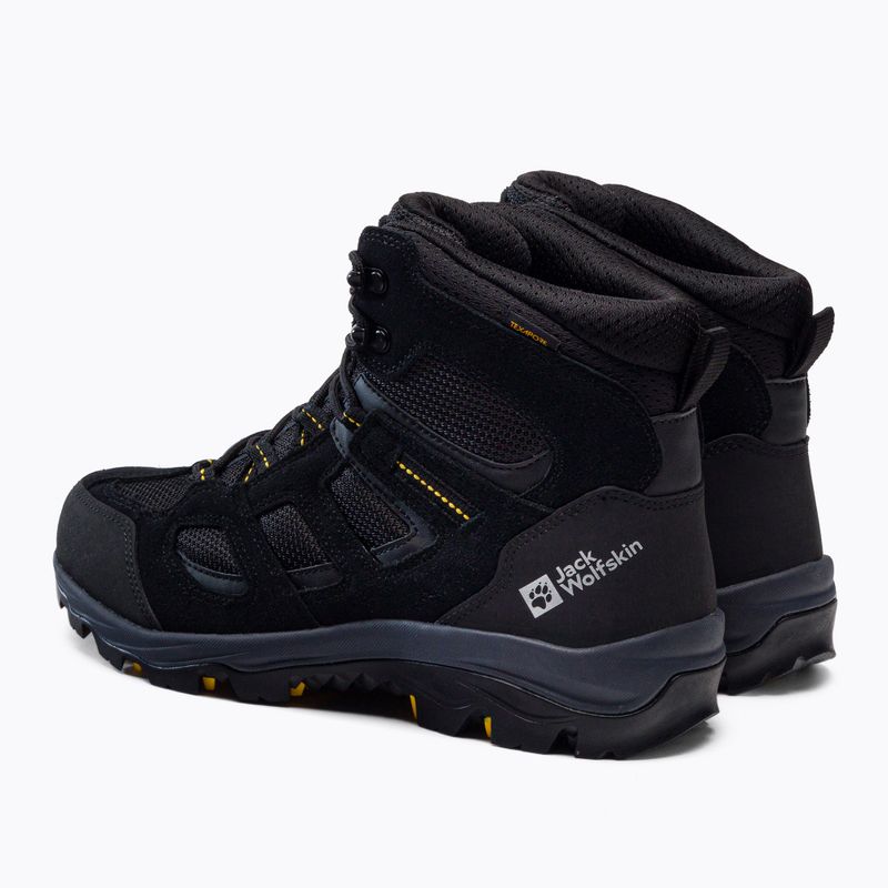 Jack Wolfskin férfi túrabakancs Vojo 3 Texapore Mid fekete 4042461 3