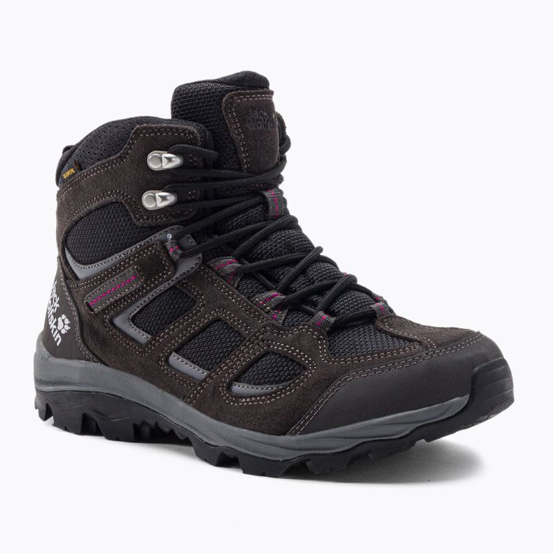 Női túrabakancs Jack Wolfskin Vojo 3 Texapore Mid szürke 4042471_6157