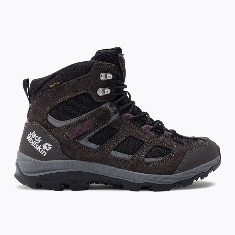 Női túrabakancs Jack Wolfskin Vojo 3 Texapore Mid szürke 4042471_6157 2