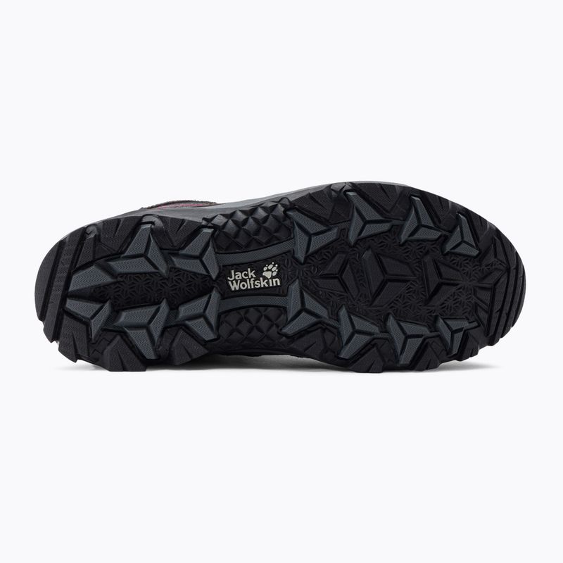 Női túrabakancs Jack Wolfskin Vojo 3 Texapore Mid szürke 4042471_6157 4