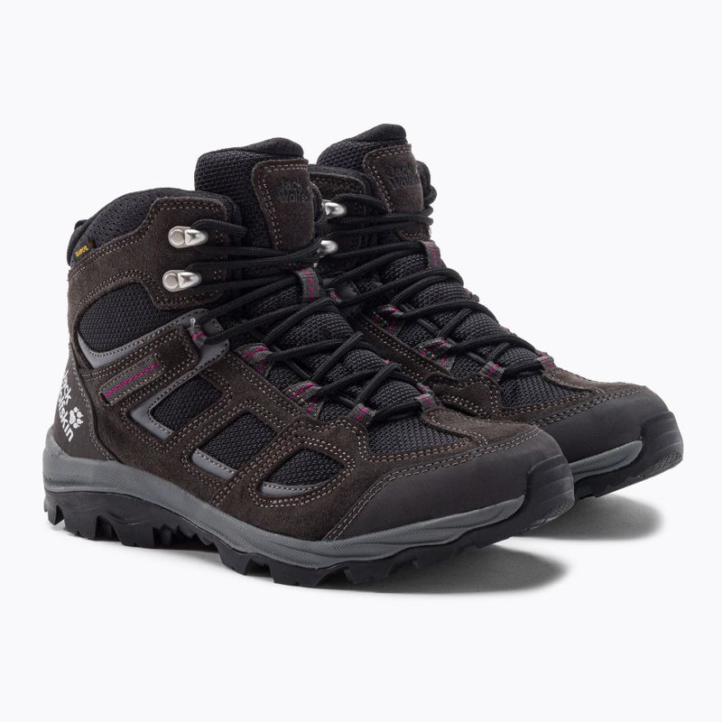 Női túrabakancs Jack Wolfskin Vojo 3 Texapore Mid szürke 4042471_6157 5