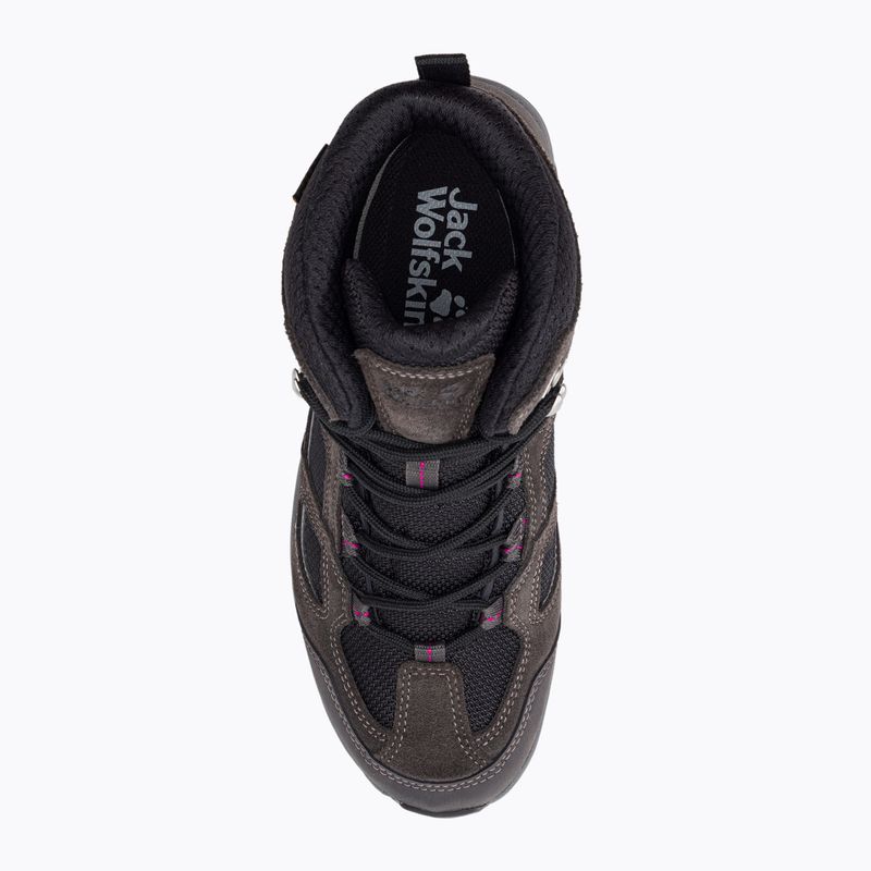 Női túrabakancs Jack Wolfskin Vojo 3 Texapore Mid szürke 4042471_6157 6