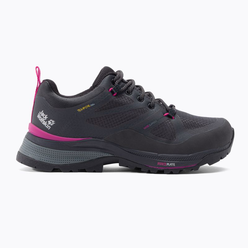 Női túrabakancsok Jack Wolfskin Force Striker Texapore fekete 4038891_6381_040 2