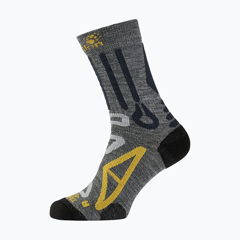 Trekking zokni Jack Wolfskin Trekking Pro Classic Cut szürke 1904292_6320_380 4