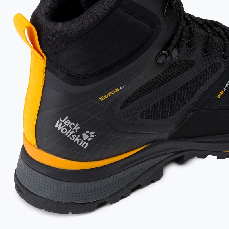 Jack Wolfskin férfi Force Trekker Texapore trekking csizma fekete 4048601_6055 7