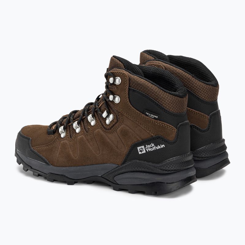 Jack Wolfskin Refugio Texapore Mid barna/fantom férfi túrabakancsok 3