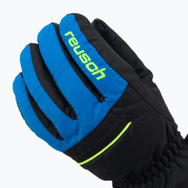 Reusch Alan gyermek síelő kesztyű fekete/kék 60/61/115 4