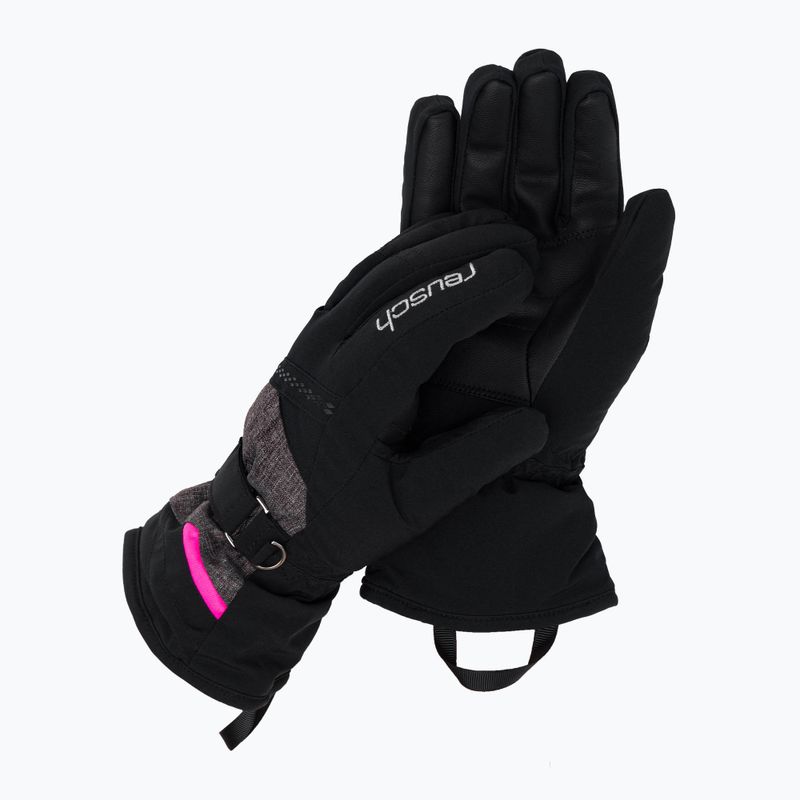 Női síelő kesztyű Reusch Hannah R-TEX XT fekete 1000012327