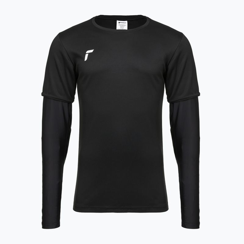 Férfi kapusmez Reusch Goalkeeper Jersey Padded black/white