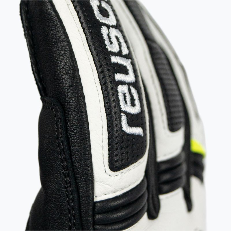Síkesztyűk Reusch Master Pro black/white/safety yellow 5