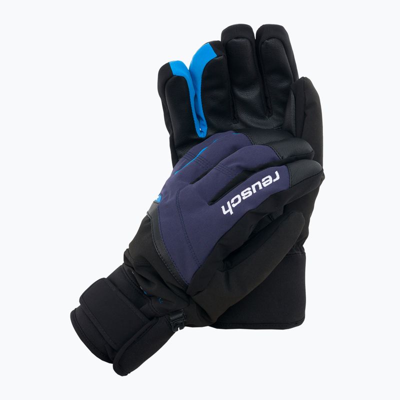 Reusch Blaster GTX síelő kesztyű fekete/kék 61/01/329