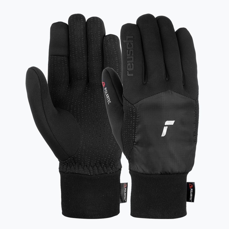 Síkesztyűk Reusch Garhwal Hybrid Touch-Tec black/silver 2