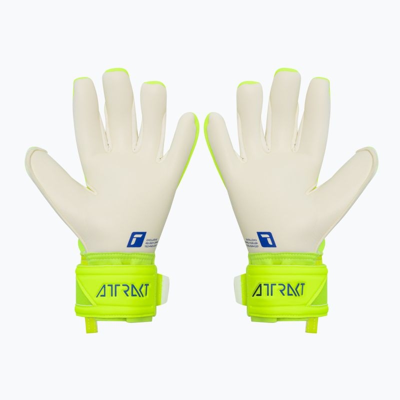 Reusch Attrakt Freegel Gold X kapus kesztyű sárga 5270935 2