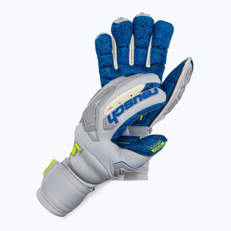 Reusch Attrakt Freegel Fusion Ortho-Tec kapus kesztyű szürke 5270990 2