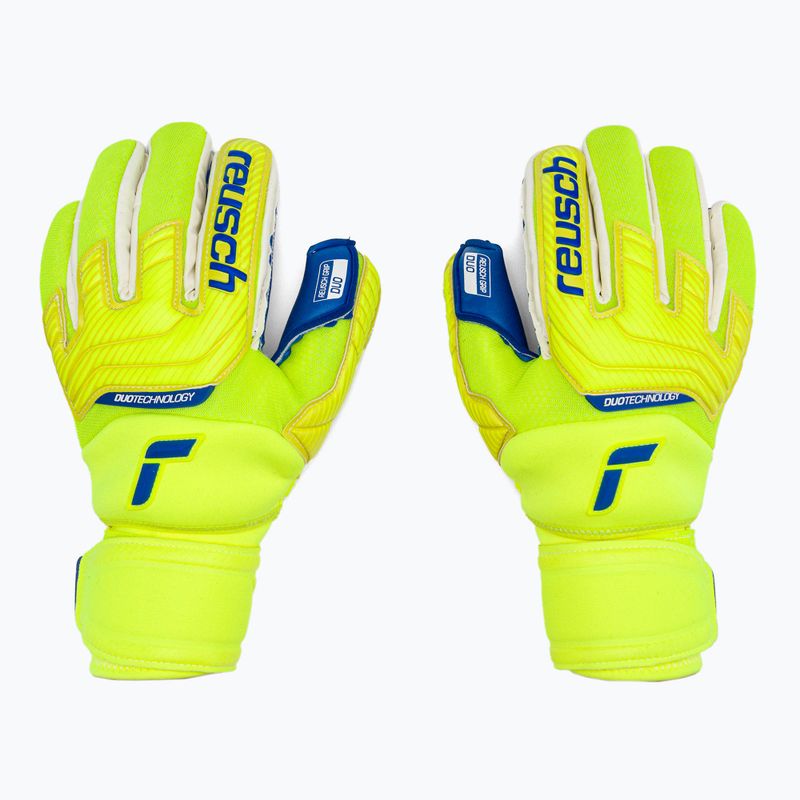 Reusch Attrakt Duo Ortho-Tec kapuskesztyű sárga 5270050