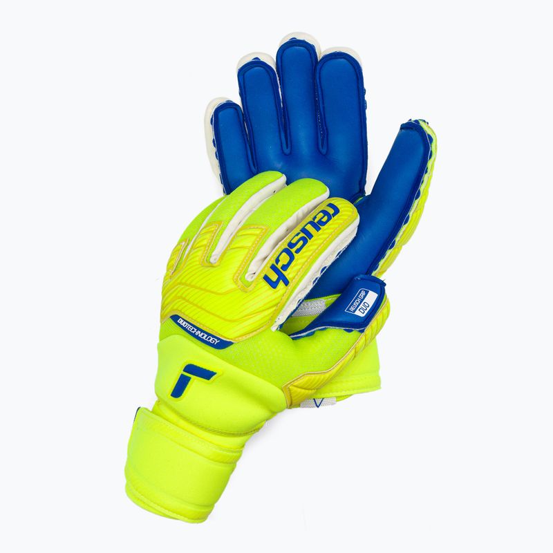 Reusch Attrakt Duo Ortho-Tec kapuskesztyű sárga 5270050 2