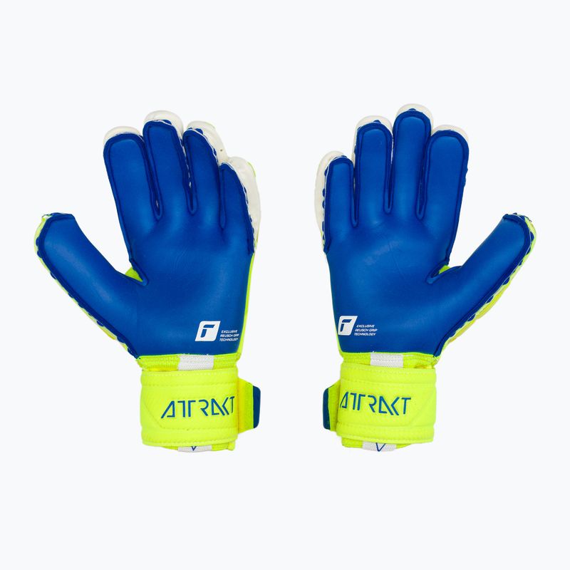 Reusch Attrakt Duo Ortho-Tec kapuskesztyű sárga 5270050 3