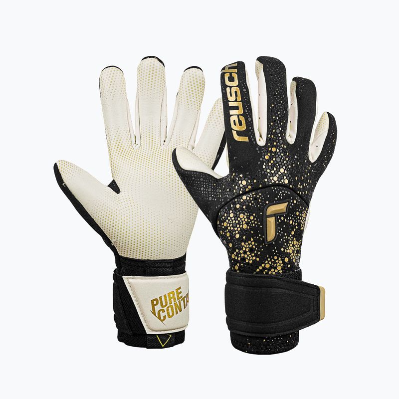 Reusch Pure Contact Gold X GluePrint kapuskesztyű fekete/arany 52/70/075/7707/9 5