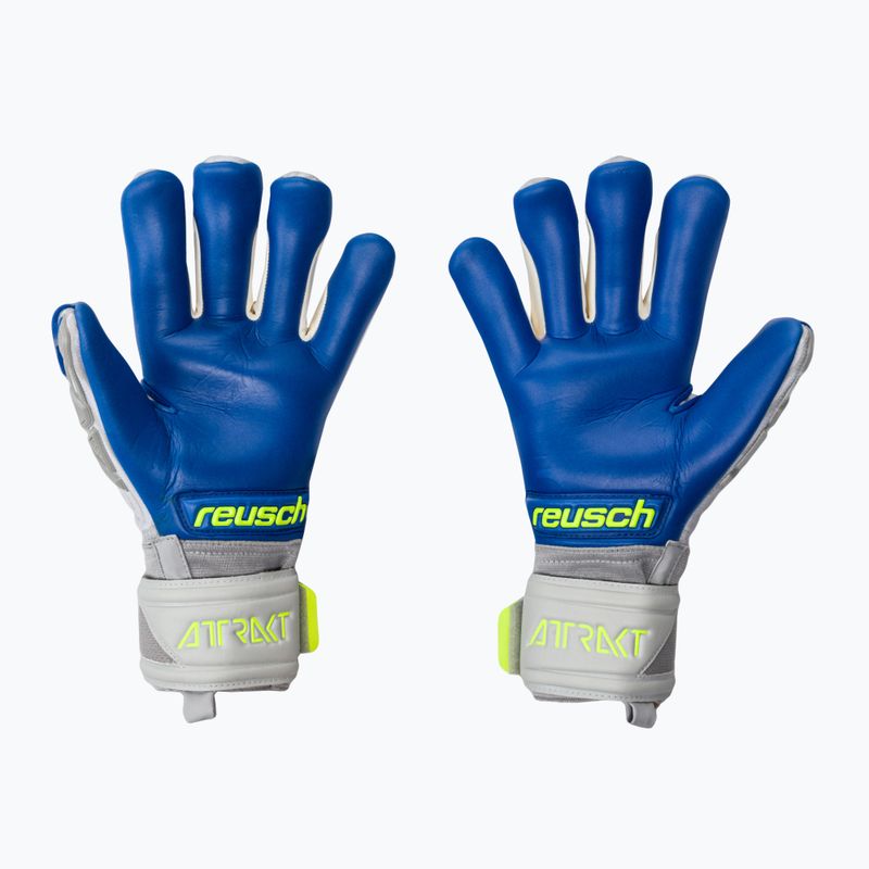Reusch Attrakt Freegel Gold Finger Support kapus kesztyű szürke 5270130-6006 2