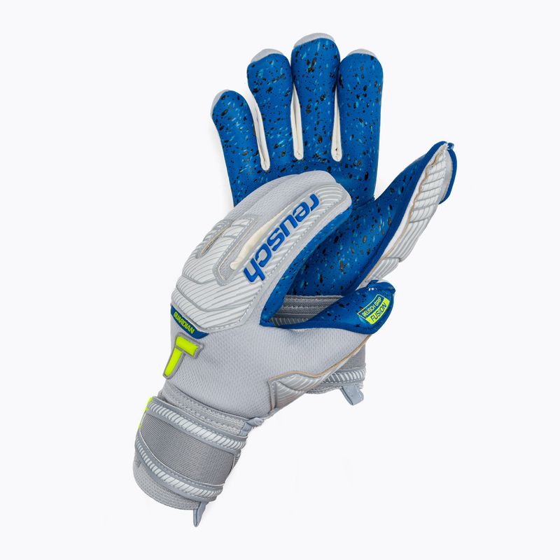 Reusch Attrakt Fusion Finger Support Guardian szürke gyermek kapus kesztyű 5272940