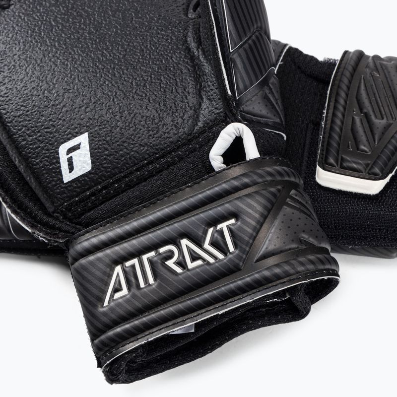 Reusch Attrakt Resist Finger Support Junior gyermek kapuskesztyű fekete 5272610 4
