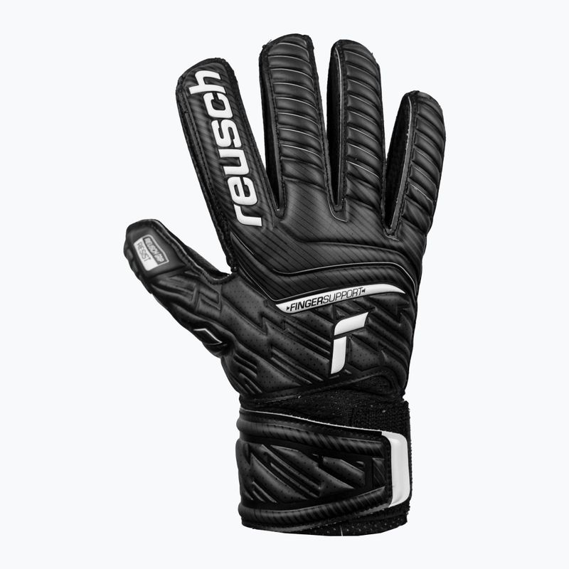 Reusch Attrakt Resist Finger Support Junior gyermek kapuskesztyű fekete 5272610 6