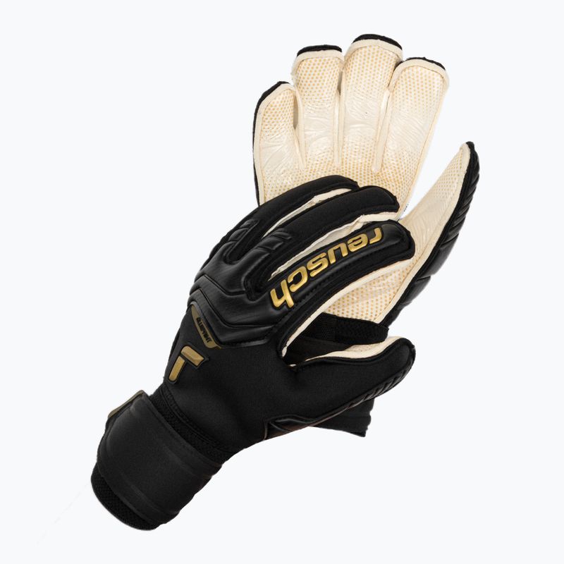 Reusch Attrakt Gold X GluePrint Ortho-Tec kapus kesztyű fekete 5270970 2