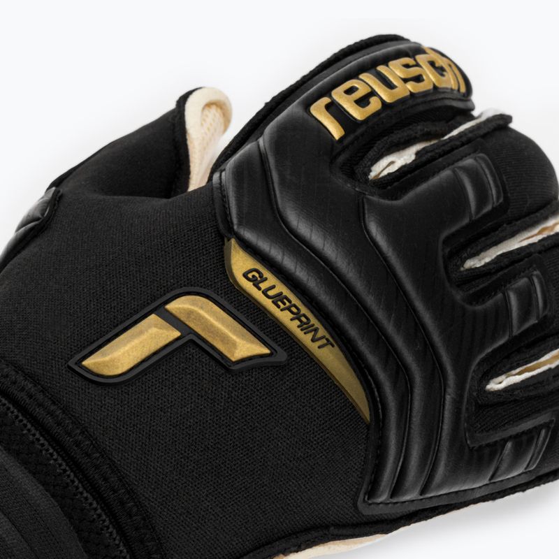 Reusch Attrakt Gold X GluePrint Ortho-Tec kapus kesztyű fekete 5270970 4