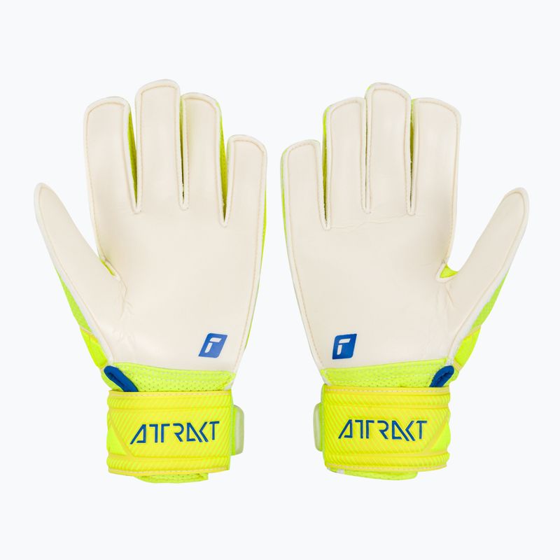 Reusch Attrakt Solid Junior gyermek kapuskesztyű sárga 5272515-2001 2