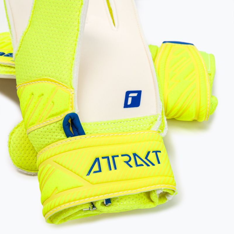 Reusch Attrakt Solid Junior gyermek kapuskesztyű sárga 5272515-2001 4