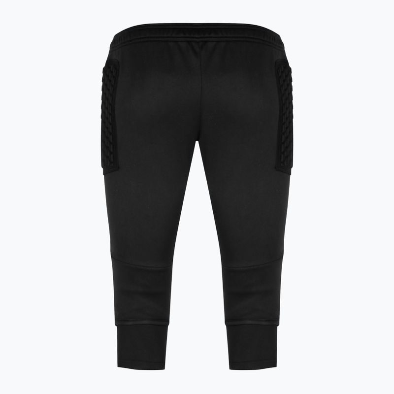 Reusch gyermek kapus nadrág Contest 3/4 Short Advance Junior fekete/ezüst 2