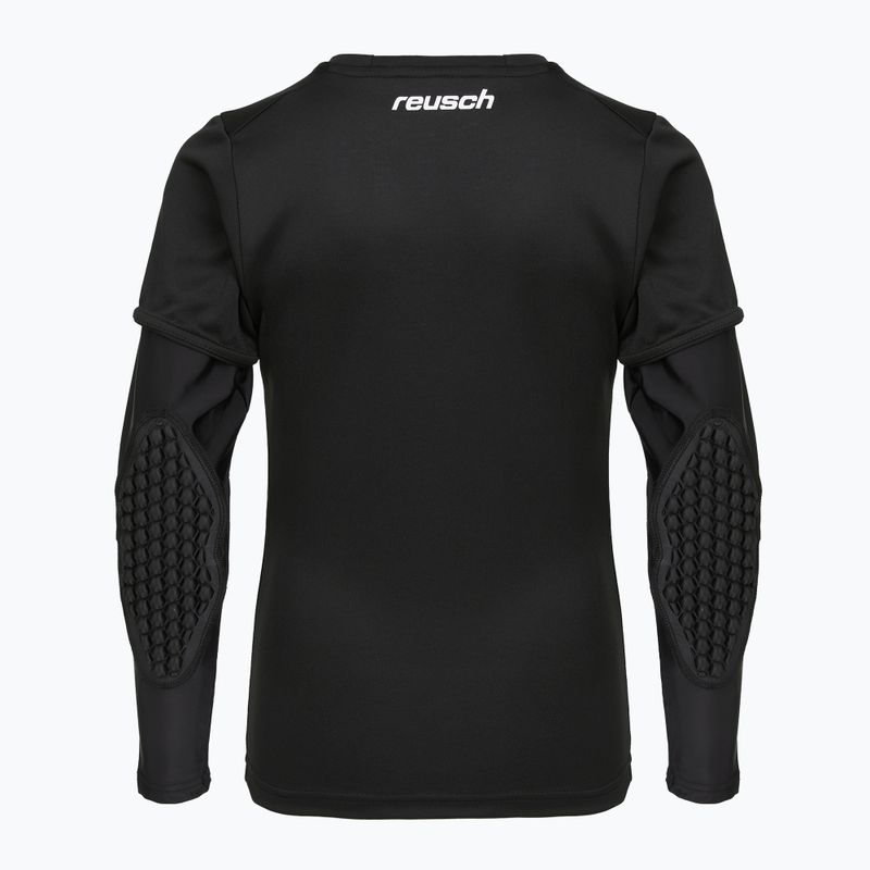 Gyerek kapusmez Reusch Goalkeeper Jersey Padded Junior black/silver 2