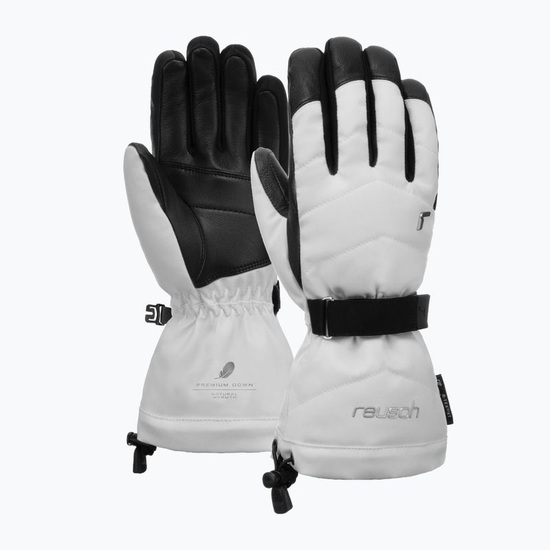 Női síkesztyűReusch Nadia R-Tex XT white/black 2