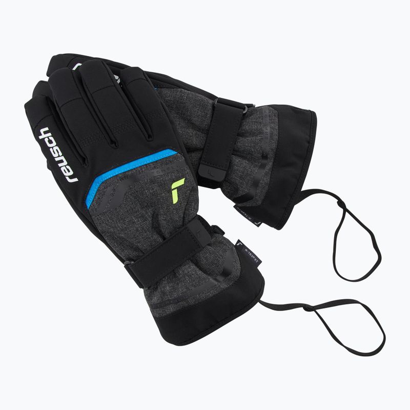 Reusch Primus R-Tex XT síkesztyű black melange/safety yellow/brilliant blue 6