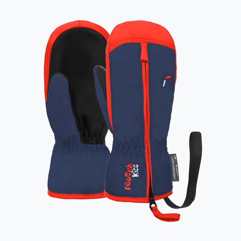Gyerek síkesztyűk Reusch Ben Mitten dress blue/cherry tomato