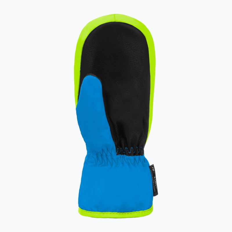 Gyerek síkesztyűk Reusch Ben Mitten brilliant blue/safety yel 3